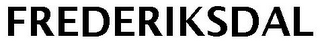 FREDERIKSDAL