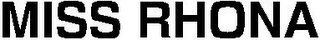 MISS RHONA