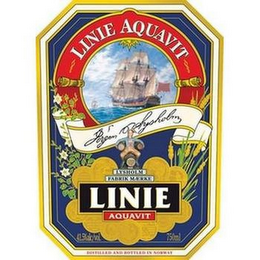 LINIE AQUAVIT LINIE LYSHOLM FABRIK MERKE