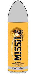 MISSILE ENERGY DRINK 270ML