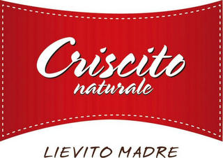 CRISCITO NATURALE LIEVITO MADRE