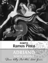 PORTO RAMOS PINTO ADRIANO WHITE RESERVA DOUSE VALLEY PORT WINE, ESTATE GROWN.