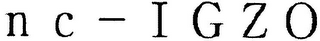 NC - IGZO