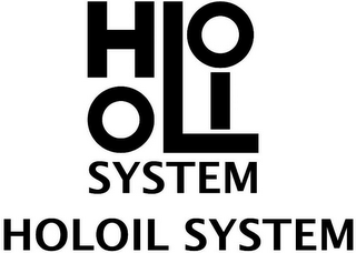 HOLOIL SYSTEM HOLOIL SYSTEM