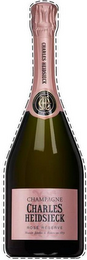 CHAMPAGNE CHARLES HEIDSIECK ROSÉ RÉSERVE MAISON FONDÉE À REIMS EN 1851