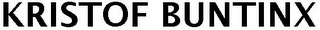 KRISTOF BUNTINX