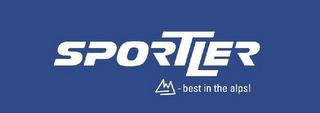 SPORTLER BEST IN THE ALPS!