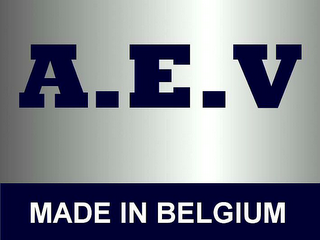 A.E.V MADE IN BELGIUM