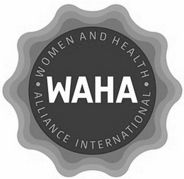 WAHA ·WOMEN AND HEALTH ·ALLIANCE INTERNATIONAL