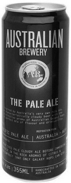 AB AUSTRALIAN BREWERY INTERNATIONAL FLAVOUR HANDCRAFTED IN AUSTRALIA PALE ALE