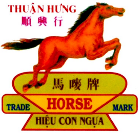 THUAN HUNG HORSE TRADE MARK HIEU CON NGUA