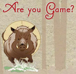 ARE YOU GAME?