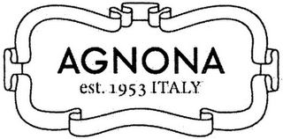 AGNONA EST. 1953 ITALY