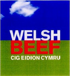 WELSH BEEF CIG EIDION CYMRU