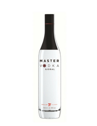 MASTER VODKA GORAL, DISTILLED 77 FILTERED, 700 ML ALC. 40% VOL.