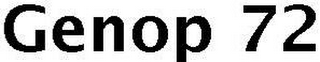 GENOP 72