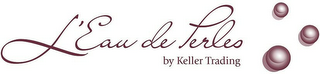 L'EAU DE PERLES BY KELLER TRADING