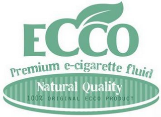 ECCO PREMIUM E-CIGARETTE FLUID NATURAL QUALITY 100% ORIGINAL ECCO PRODUCT