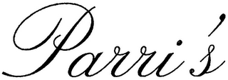 PARRI'S