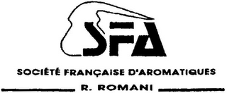 SFA SOCI?T? FRAN?AISE D'AROMATIQUES R. ROMANI