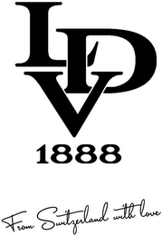 LDV 1888 FROM SWITZERLAND WITH LOVE