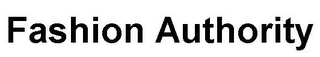 FASHION AUTHORITY