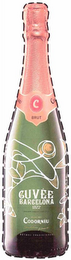 C BRUT CUVÉE BARCELONA 1872 CODORNÍU MACABEU - XAREL.LO - PARELLADA DESDE 1551 JAUME CODORNIU J. RAVENTOS METODE TRADICIONAL