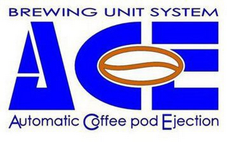 BREWING UNIT SYSTEM ACE AUTOMATIC COFFEE POD EJECTION