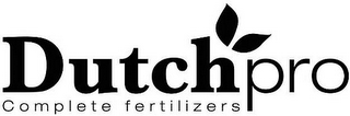 DUTCHPRO COMPLETE FERTILIZERS