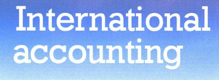 INTERNATIONAL ACCOUNTING