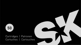 SK 50 CARTRIDGES PATRONEN CARTUCHOS CARTOUCHES