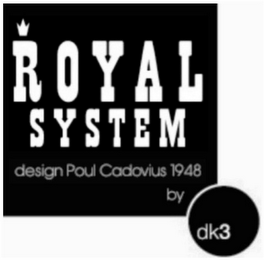 ROYAL SYSTEM DESIGN BY POUL CADOVIUS 1948 DK3