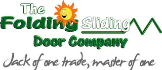 THE FOLDING SLIDING DOOR COMPANY JACK OF ONE TRADE, MASTER OF ONE