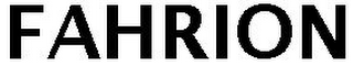 FAHRION