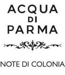 ACQUA DI PARMA NOTE DI COLONIA