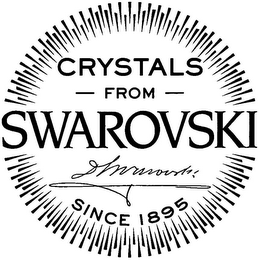 CRYSTALS FROM SWAROVSKI SWAROVSKI SINCE1895