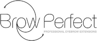 BROW PERFECT PROFESSIONAL EYEBROW EXTENSIONS