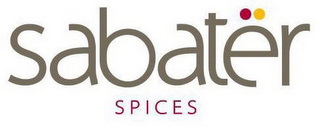 SABATER SPICES