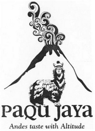 PAQU JAYA ANDES TASTE WITH ALTITUDE