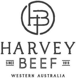 HB HARVEY BEEF SINCE 1919 WESTERN AUSTRALIA