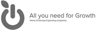 ALL YOU NEED FOR GROWTH HOME OF STARTUPS & GROWING COMPANIES.