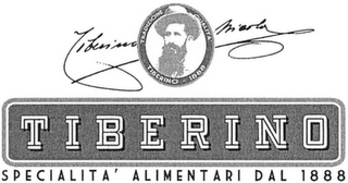 TIBERINO NICOLA TRADIZIONE QUALITA TIBERINO - 1888 TIBERINO SPECIALITA' ALIMENTARI DAL 1888