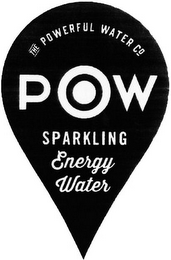 POW SPARKLING ENERGY WATER