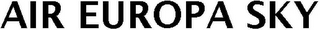 AIR EUROPA SKY
