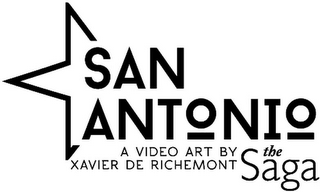 SAN ANTONIO THE SAGA A VIDEO ART BY THE XAVIER DE RICHEMONT