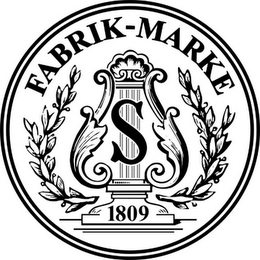 FABRIK-MARKE S 1809