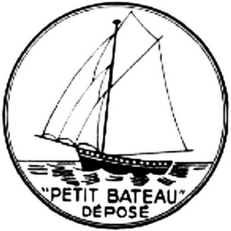 "PETIT BATEAU" DÉPOSÉ