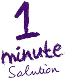 1 MINUTE SOLUTION