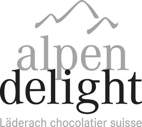 ALPEN DELIGHT LÄDERACH CHOCOLATIER SUISSE