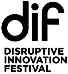 DIF DISRUPTIVE INNOVATION FESTIVAL